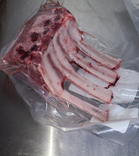 Load image into Gallery viewer, Lamb Half Rack of Lamb frenched / 4 Chops . All-natural, grain finished - Dorset lamb
