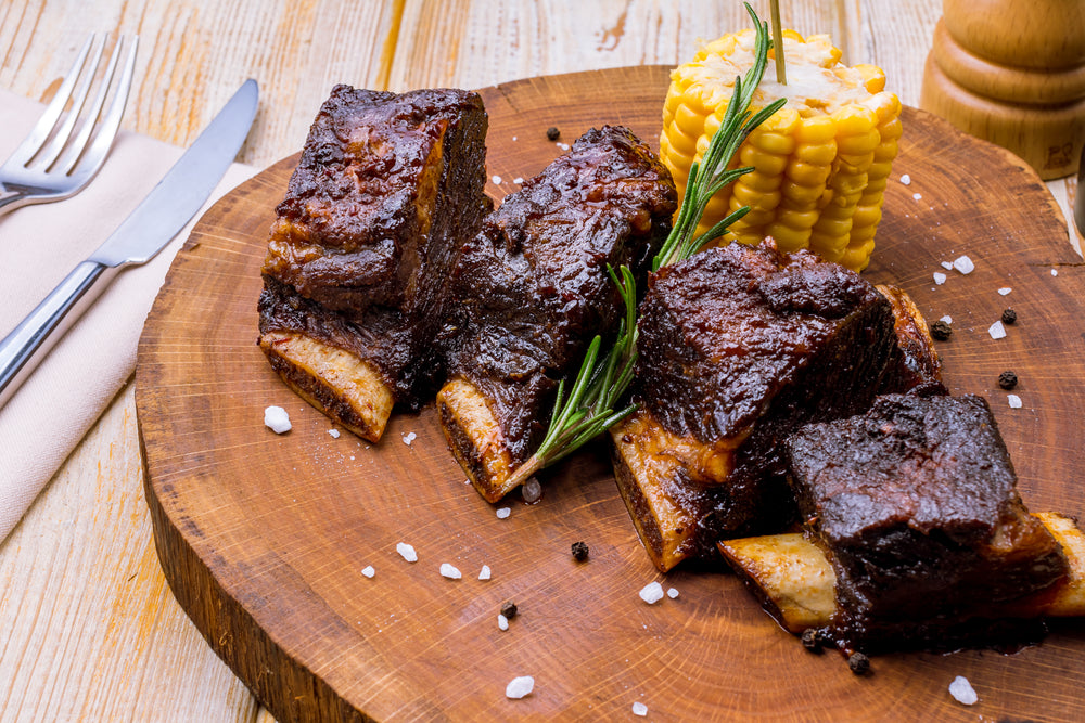Short Ribs. All-Natural, Grain Finished - Black Angus Beef